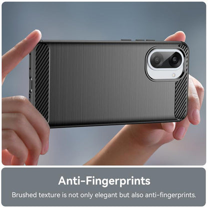 Hoes voor OnePlus Nord CE5, Techsuit, Carbon, Zwart