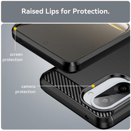 Hoes voor OnePlus Nord CE5, Techsuit, Carbon, Zwart