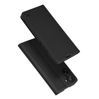 Hoes voor OnePlus Nord CE5, Techsuit, Magskin Book, Zwart