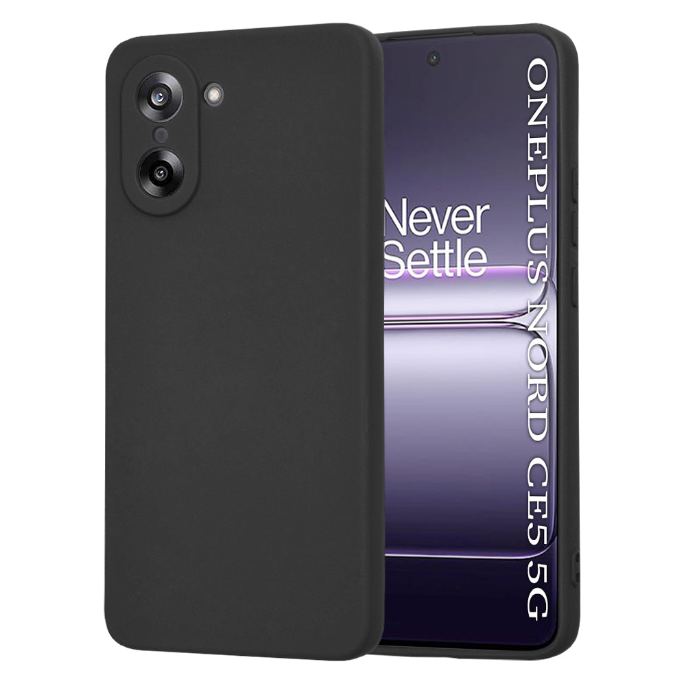 Hoesje voor OnePlus Nord CE5, Techsuit, SoftFlex, Zwart