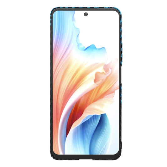 Coque pour OnePlus Nord N30 SE / Oppo A79, Techsuit, Carbonite FiberShell, Noir Bleu