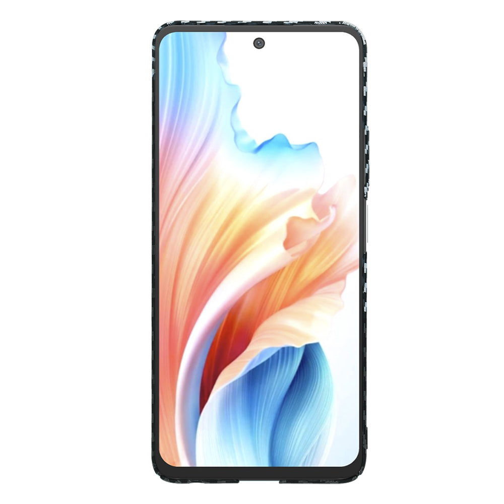 Hülle für OnePlus Nord N30 SE / Oppo A79, Techsuit, Carbonite FiberShell, Schwarz Grau