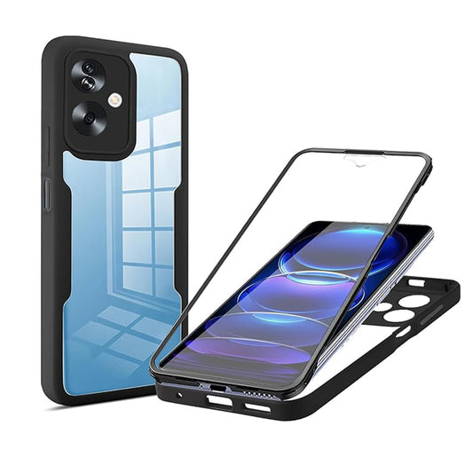 Hoes voor OnePlus Nord N30 SE / Oppo A79, Techsuit, ColorVerse 360, Zwart