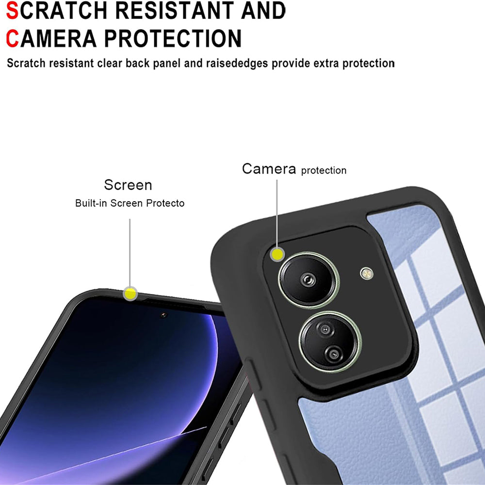 Hülle für OnePlus Nord N30 SE / Oppo A79, Techsuit, ColorVerse 360, Schwarz