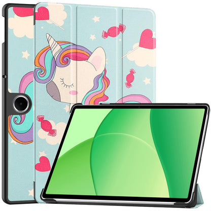 Hülle für OnePlus Pad Lite / Oppo Pad SE, Techsuit, FoldPro Unicorn, Mehrfarbig