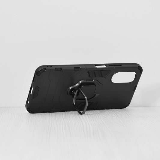 Hoes voor Oppo A17, Techsuit, Shield, Zwart