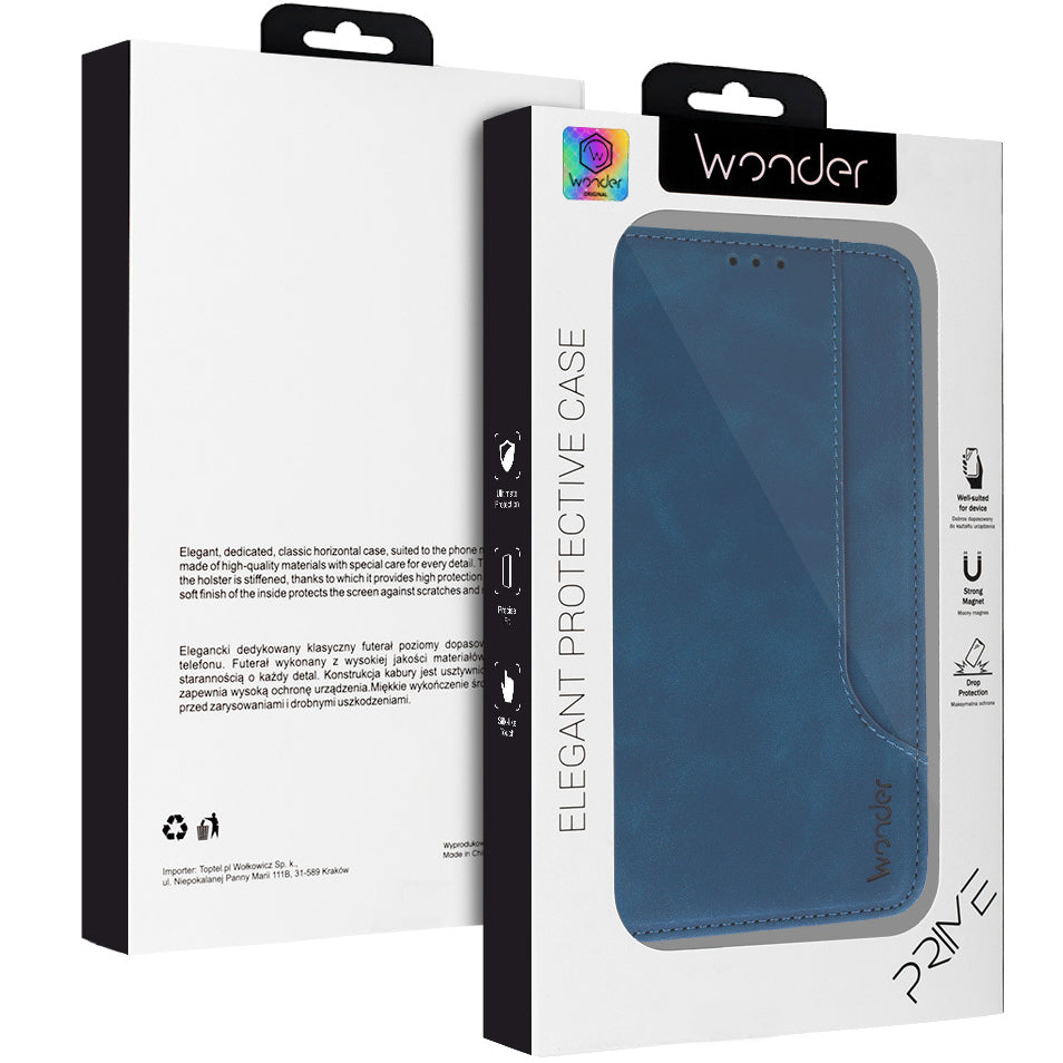 Hoesje voor Oppo A18 / A38, Wonder, Prime, Blauw 