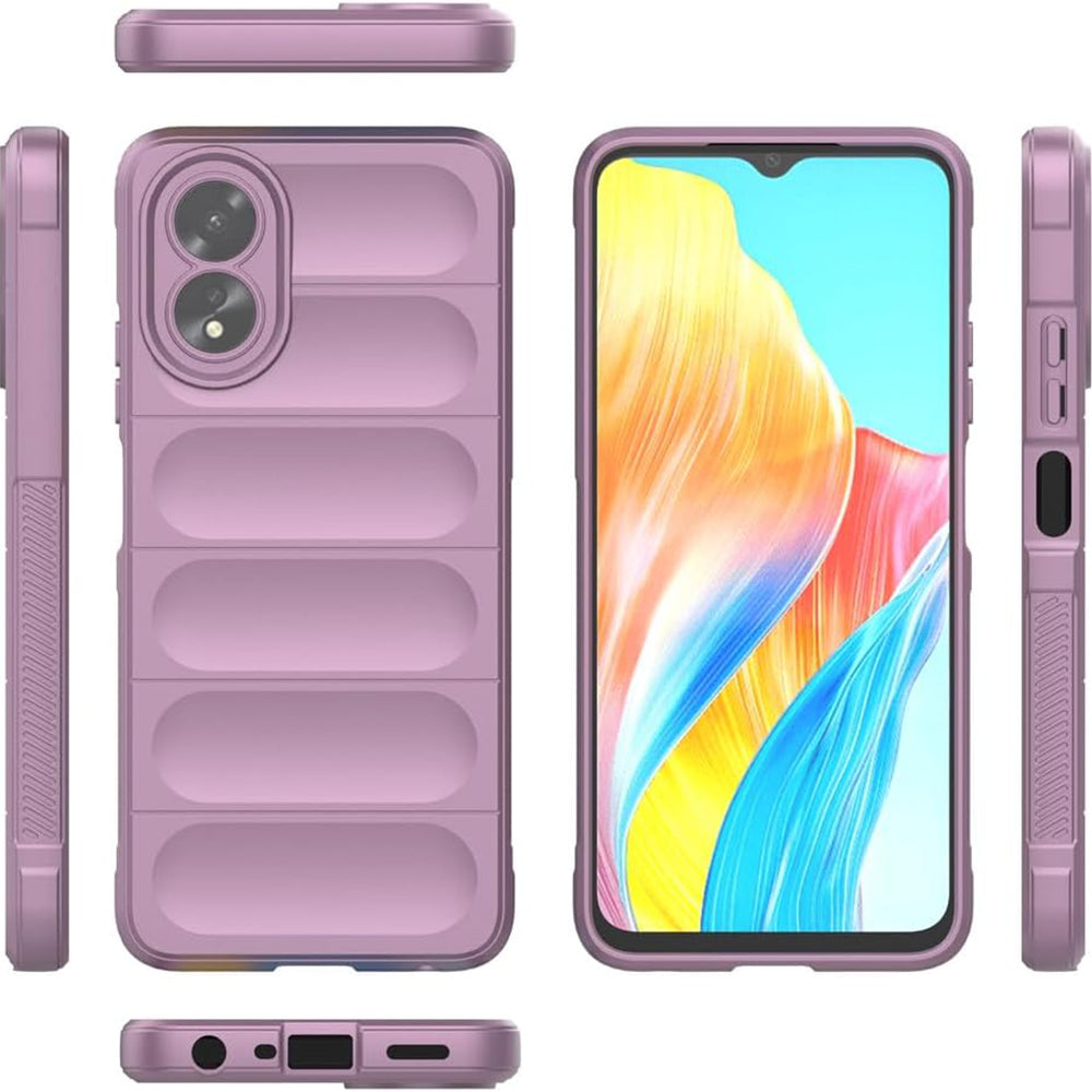 Étui pour Oppo A18 / A38, Techsuit, Magic Shield, Violet