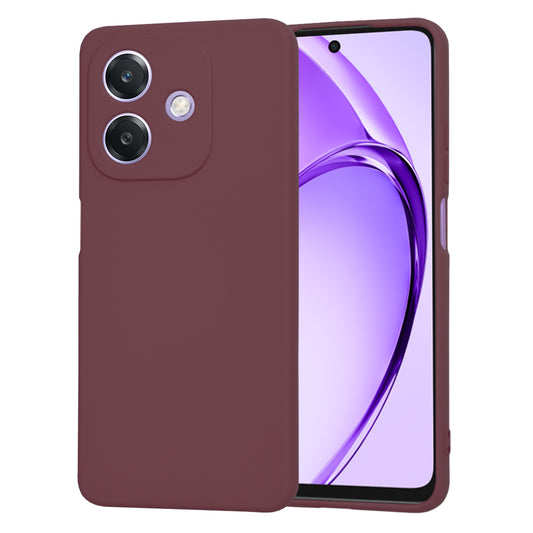 Étui pour Oppo A3 4G / A3 5G, Techsuit, SoftFlex, Cerise