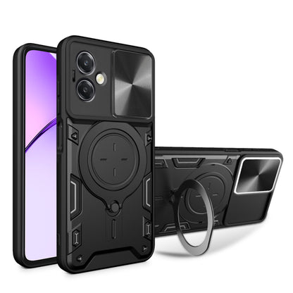 Hülle für Oppo A3 4G / A3, Techsuit, CamGuard Pro, Schwarz
