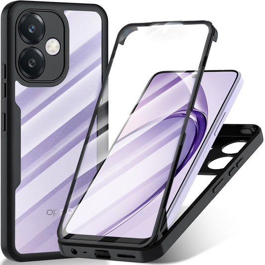 Hoes voor Oppo A3 4G / A3, Techsuit, ColorVerse 360, Zwart