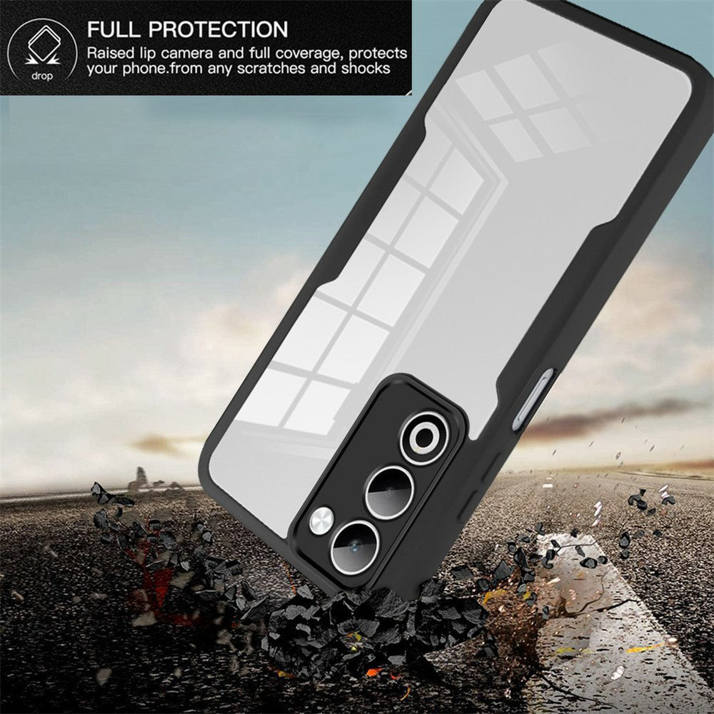 Hoes voor Oppo A5 4G / A5 5G, Techsuit, ColorVerse 360, Roze