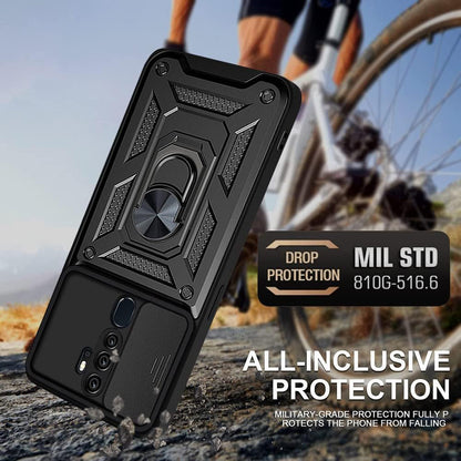 Case for Oppo A5 4G, Techsuit, CamShield, Black