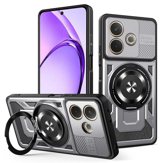 Hülle für Oppo A5 Pro 4G / A5 Pro, Techsuit, RuggedCam, Grau