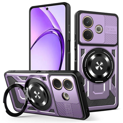 Case for Oppo A5 Pro 4G / A5 Pro, Techsuit, RuggedCam, Purple