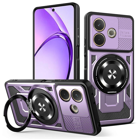 Hülle für Oppo A5 Pro 4G / A5 Pro, Techsuit, RuggedCam, Lila