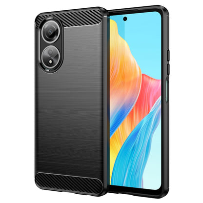 Coque pour Oppo A58 4G, Techsuit, Carbone, Noire