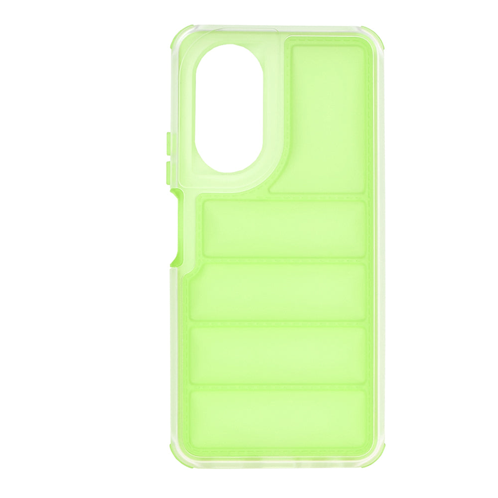 Hülle für Oppo A58 4G, Techsuit, Wave Shield, Grün
