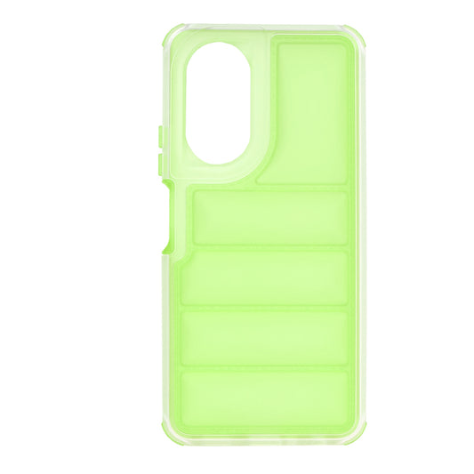Coque pour Oppo A58 4G, Techsuit, Wave Shield, Vert