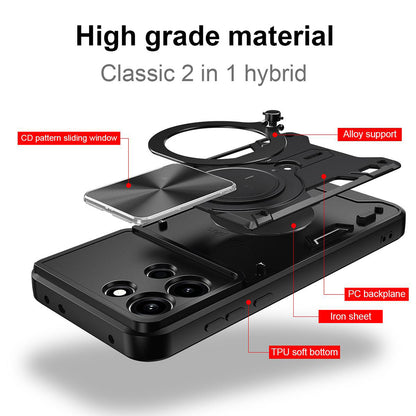 Hülle für Oppo A6 Pro 5G / A6 Pro 4G, Techsuit, CamGuard Pro, Lila