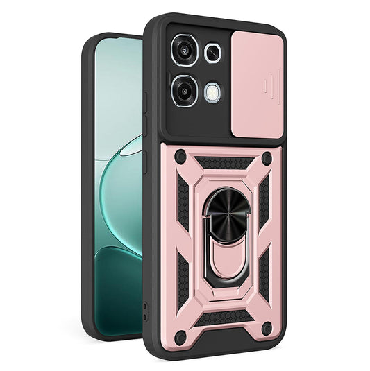 Hoesje voor Oppo A6 Pro 5G / A6 Pro 4G, Techsuit, CamShield, Roze Goud