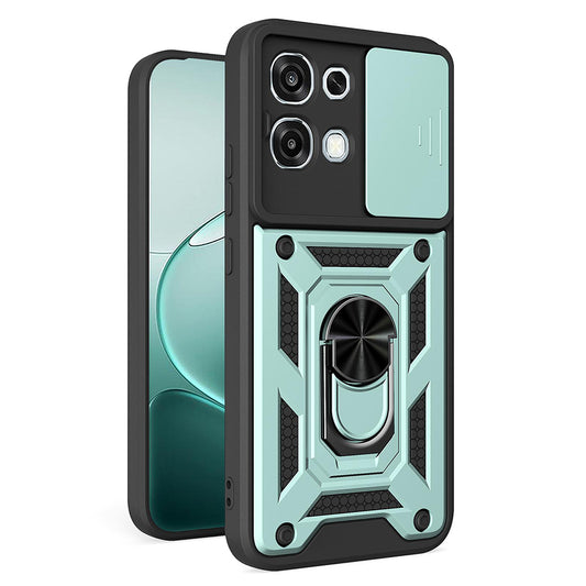 Hoesje voor Oppo A6 Pro 5G / A6 Pro 4G, Techsuit, CamShield, Groen