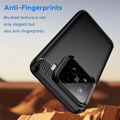 Coque pour Oppo A6 Pro 5G / A6 Pro 4G, Techsuit, Carbone, Bleue