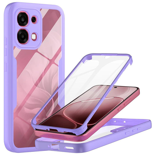 Hülle für Oppo A6 Pro 5G / A6 Pro 4G, Techsuit, ColorVerse 360, Lila