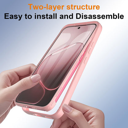 Hoes voor Oppo A6 Pro 5G / A6 Pro 4G, Techsuit, ColorVerse 360, Roze