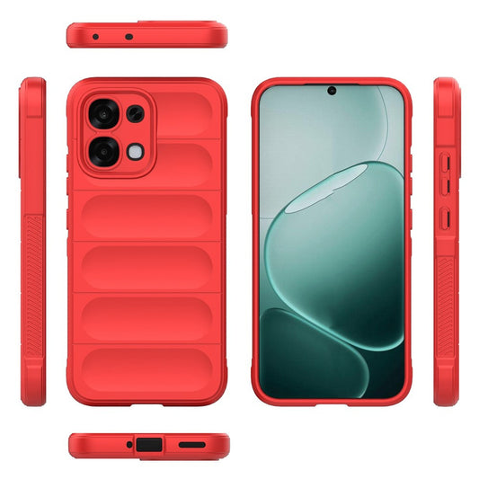 Hoesje voor Oppo A6 Pro 5G / A6 Pro 4G, Techsuit, Magic Shield, Rood