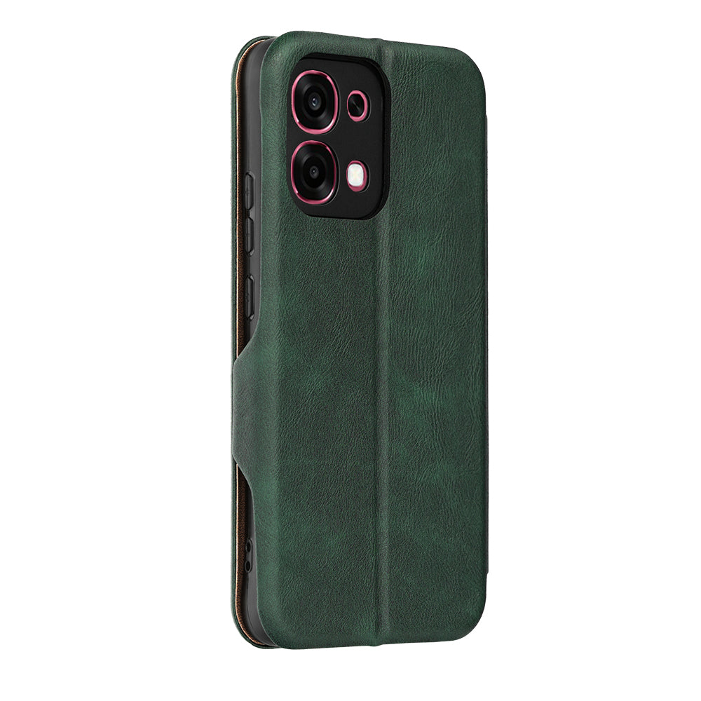 Coque pour Oppo A6 Pro 5G / A6 Pro 4G, Techsuit, Safe Wallet Plus, Vert