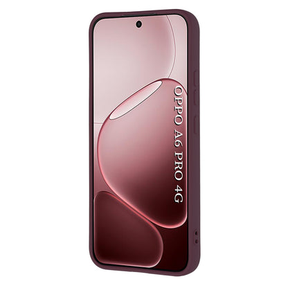 Coque pour Oppo A6 Pro 5G / A6 Pro 4G, Techsuit, SoftFlex, Bordeaux