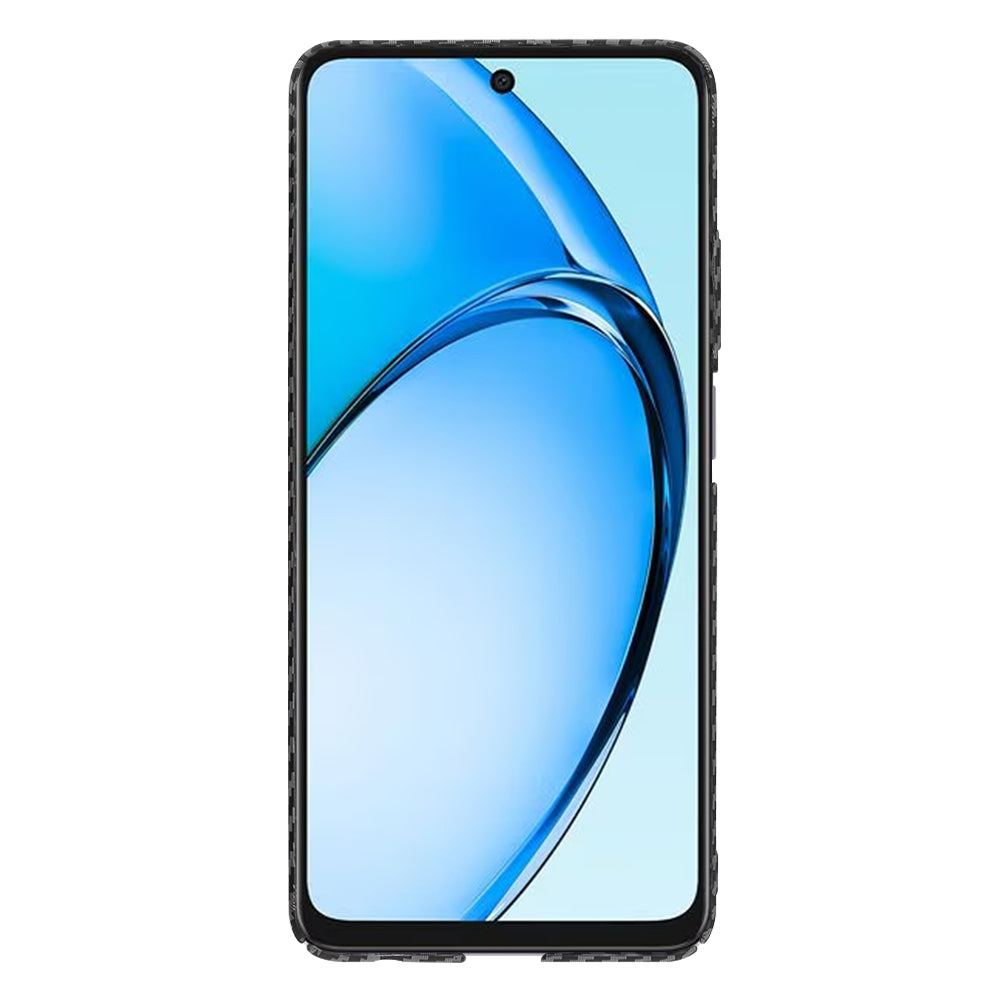 Coque pour Oppo A60, Techsuit, Carbonite FiberShell, Noire
