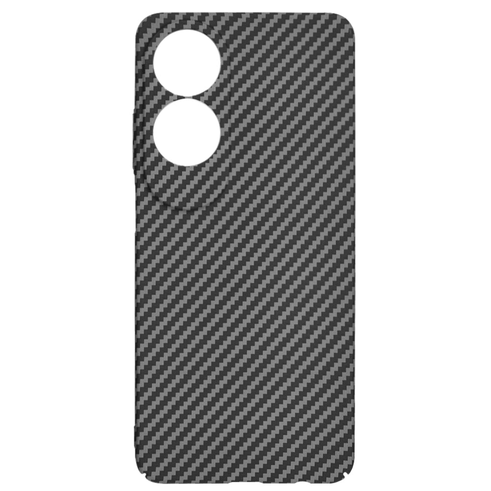 Coque pour Oppo A60, Techsuit, Carbonite FiberShell, Noire