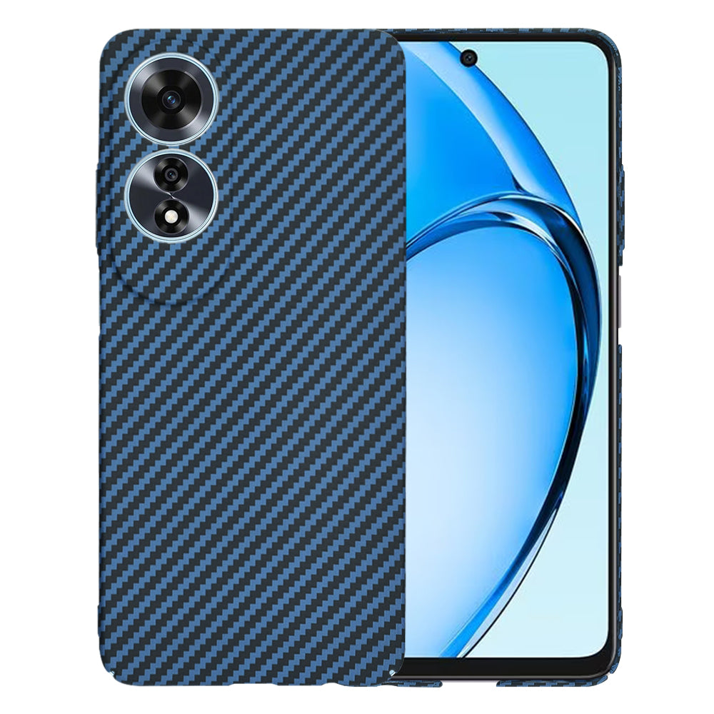 Hoes voor Oppo A60, Techsuit, Carbonite FiberShell, Turkoois