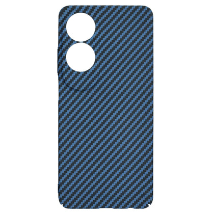 Hoes voor Oppo A60, Techsuit, Carbonite FiberShell, Turkoois
