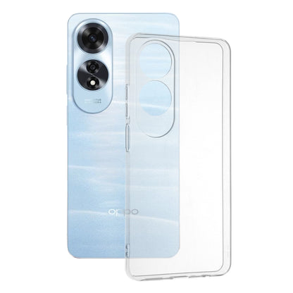 Hülle für Oppo A60, Techsuit, Klar, Transparent