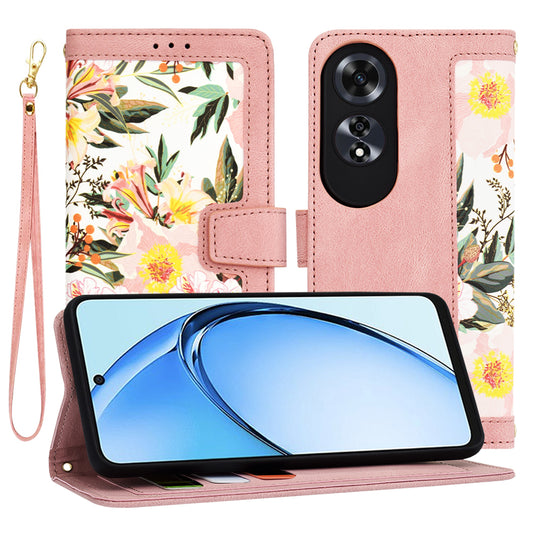 Coque pour Oppo A60, Techsuit, FlipCraft, Rose