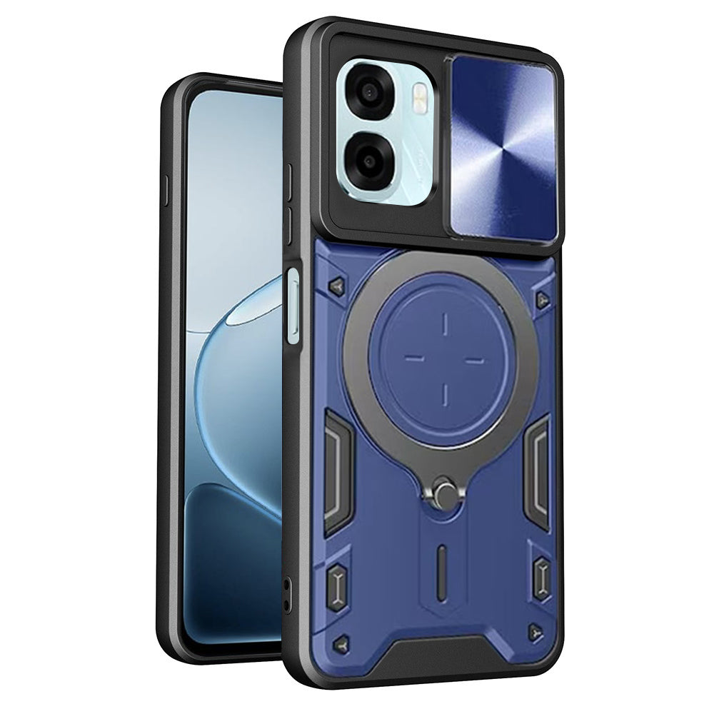 Coque pour Oppo A6k 4G / A6x 4G / A6x / A6 4G, Techsuit, CamGuard Pro, Bleue