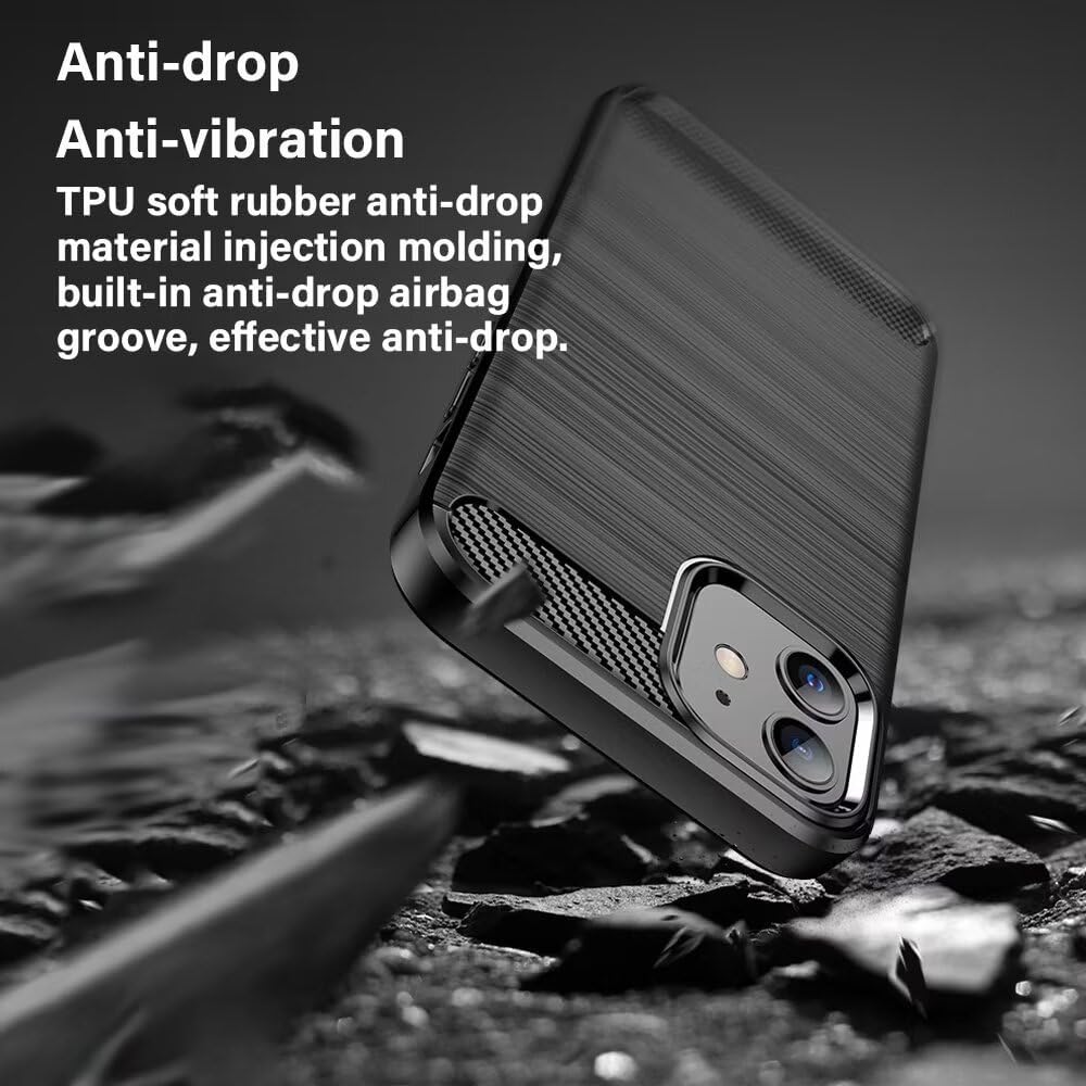 Hülle für Oppo A6k 4G / A6x 4G / A6x / A6 4G, Techsuit, Carbon, Blau