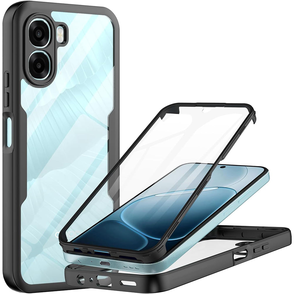 Coque pour Oppo A6k 4G / A6x 4G / A6x, Techsuit, ColorVerse 360, Noire