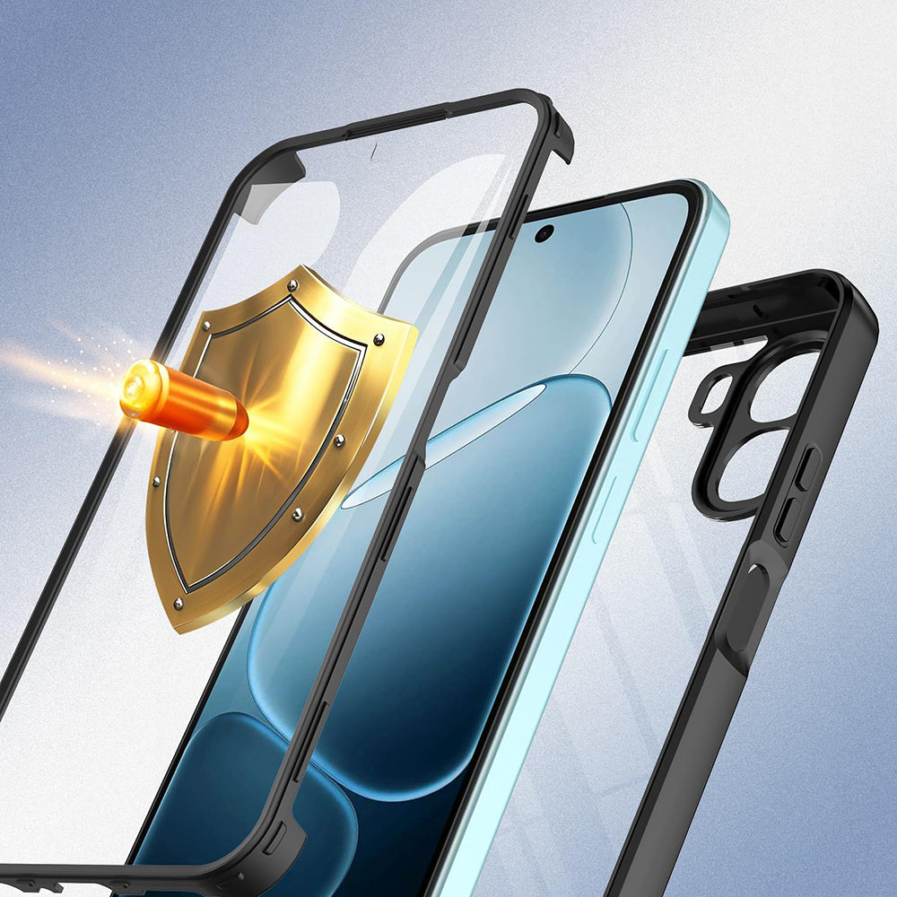 Coque pour Oppo A6k 4G / A6x 4G / A6x, Techsuit, ColorVerse 360, Noire
