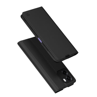 Hoes voor Oppo A6x 4G / A6x, Techsuit, Magskin Book, Zwart