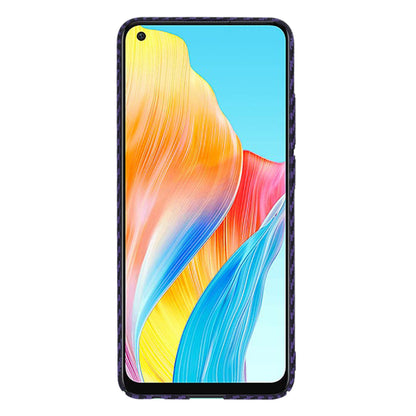 Hülle für Oppo A78 4G, Techsuit, Carbonite FiberShell, Lila