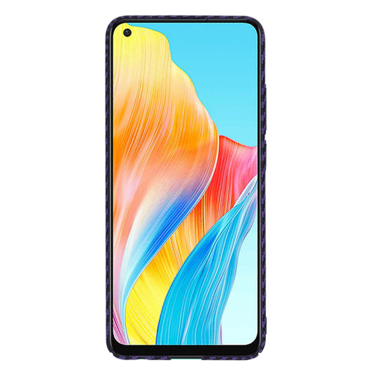 Coque pour Oppo A78 4G, Techsuit, Carbonite FiberShell, Violet