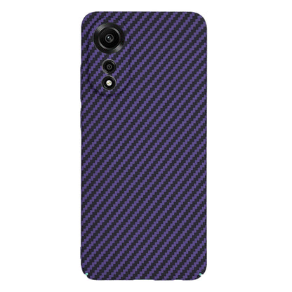 Hülle für Oppo A78 4G, Techsuit, Carbonite FiberShell, Lila