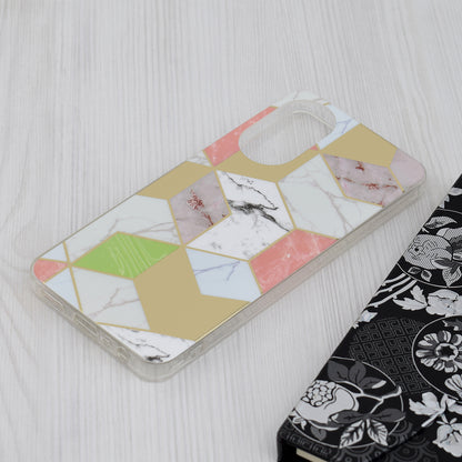 Hülle für Oppo A78 4G, Techsuit, Marmor, Lila