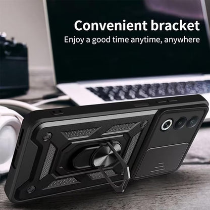 Hülle für Oppo A80, Techsuit, CamShield, Schwarz