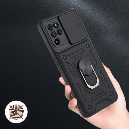 Hoes voor Oppo A94 / Reno5 Lite, Techsuit, CamShield, Zwart