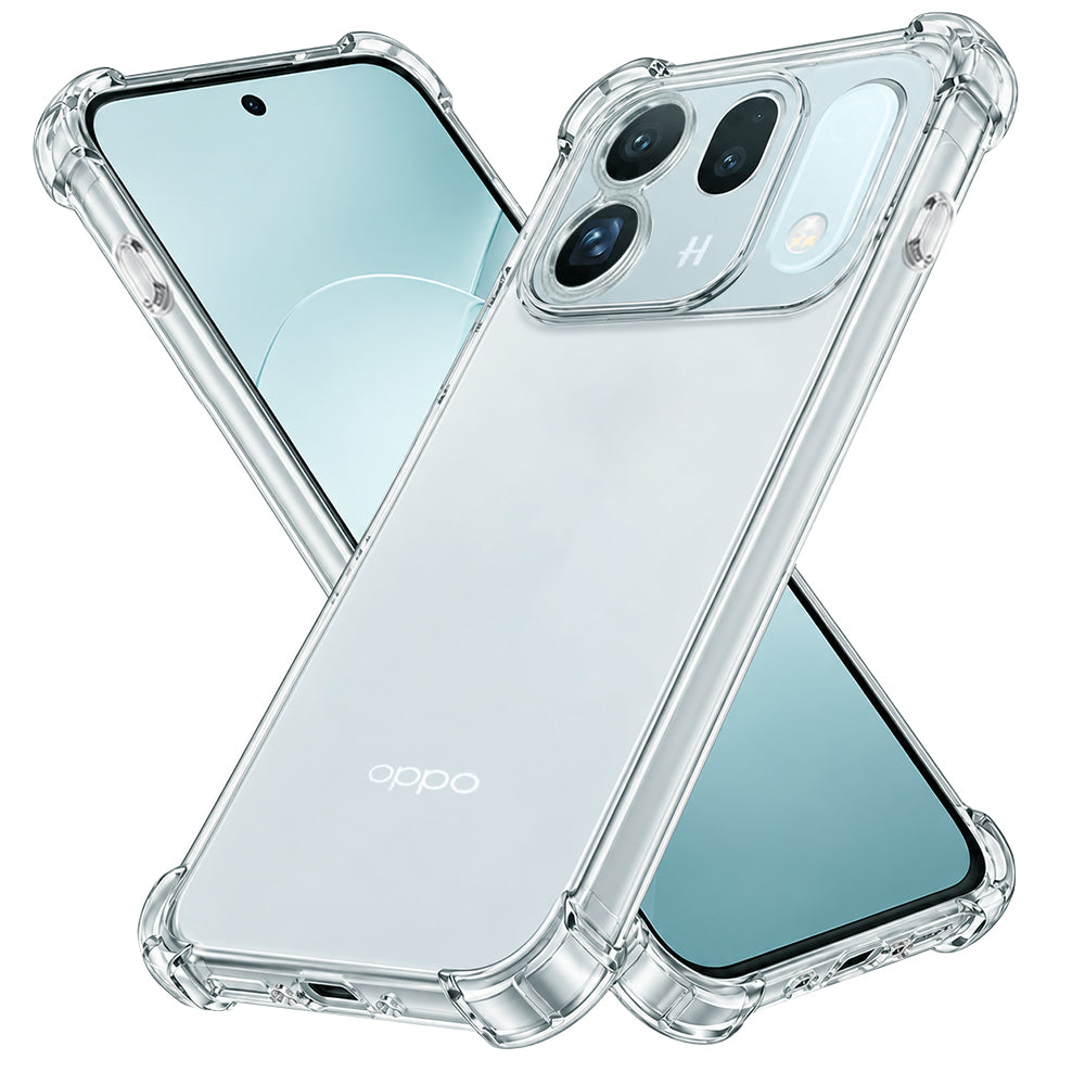 Coque pour Oppo Find X10, Techsuit, Shockproof Clear, transparente